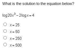 What is the solution to the equation?