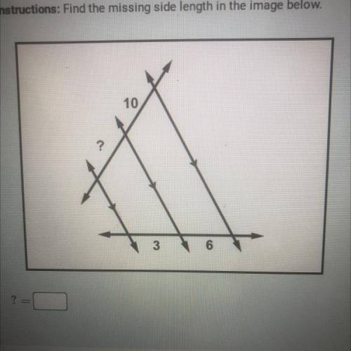 Find the missing length in the image below