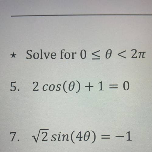 How to solve this trig