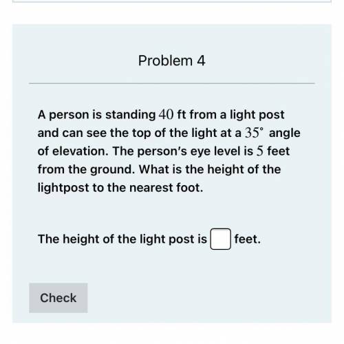 What is the height of the light post ?