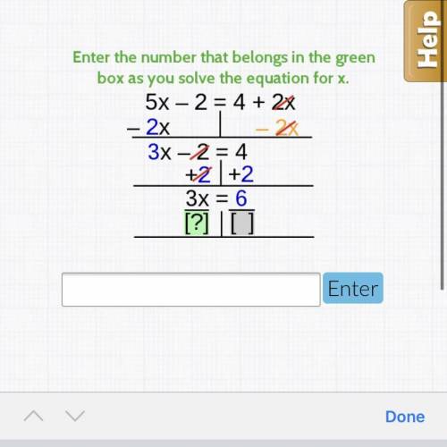 Enter the number that belongs in the green box (please enter both numbers for the empty boxes)