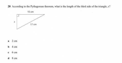 What is the length of the third side triangle?