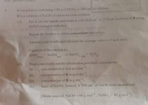 Pls help solve this titration question​
