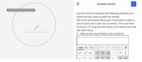 Use the circle to represent the following situation and show how you came up with the answer.

Sti