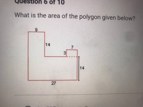 What is the are of the polygon below!help please!