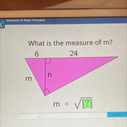 I need help to find m=