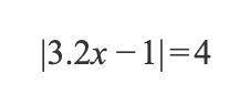 Solve for the following equations