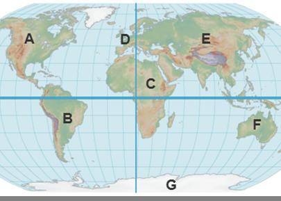 S

Continent E is 
, the largest of the world’s seven continents.
Australia is continent 
.
Contin