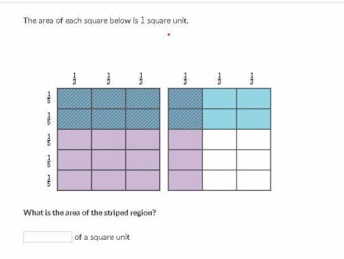 The area of each square below is 1 square unit.
