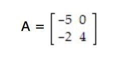 4. 
Find the inverse of A if it has one, or state that the inverse does not exist.