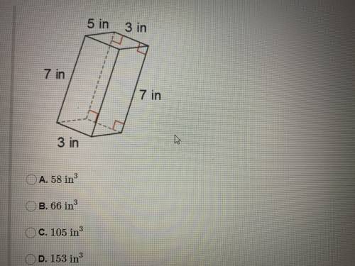 What is the volume of the solid?