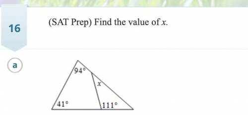 PLEASE HELP I GIVE BRAINLIEST!! Find the value of x