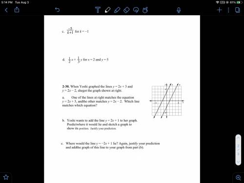 Here are some math problems please show your work