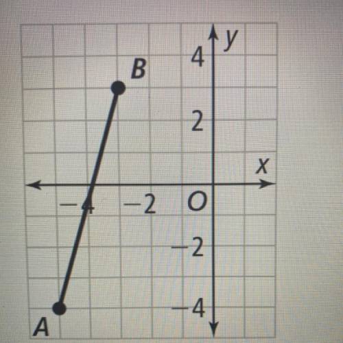 What is the midpoint of segment AB?