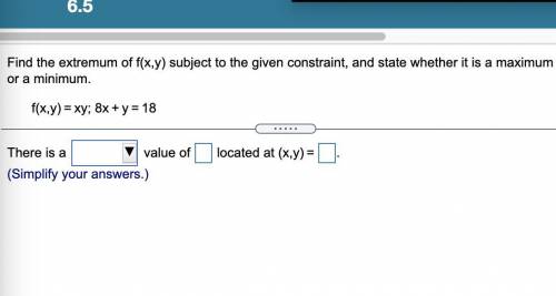 Business/multivariable calc question

help needed asap
I solved and got a max of (8/5,8) at 64