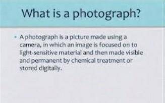 What is photography?​