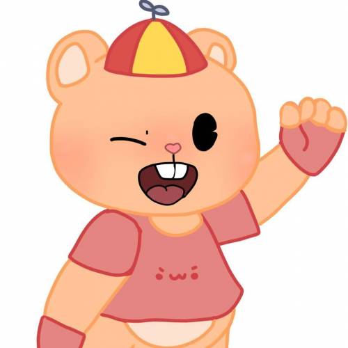 You found a cute bear so have some free po.ints