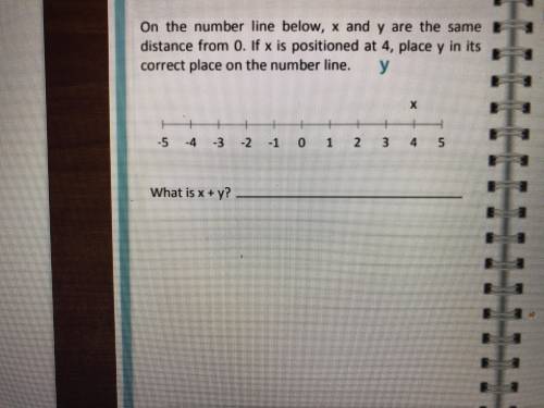 What is x+y 
Explain your answer