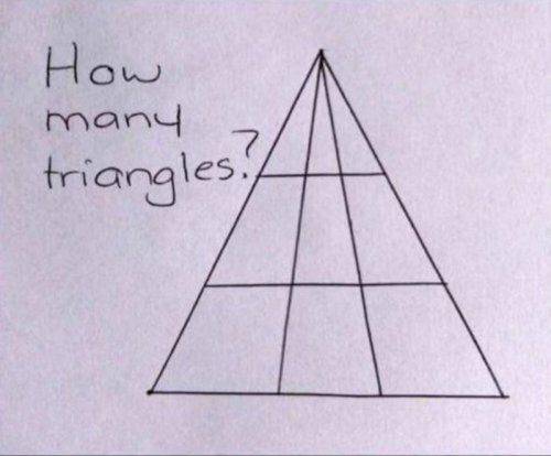 How many triangles???????