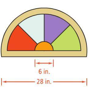 An arc length is a fractional part of the

circumference of a circle. The area of a
sector is a fr