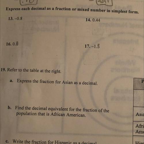 What are the answers to 13, 14, 16, and 17? pls help it will mean a lot :)