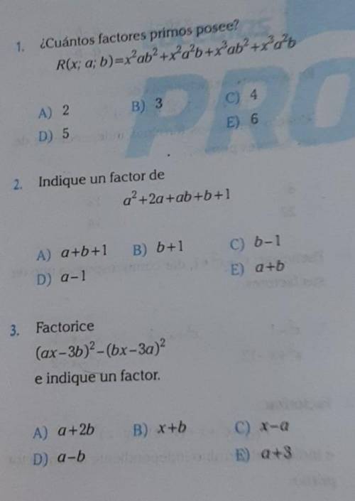 Resuelvan xfi es de algebra