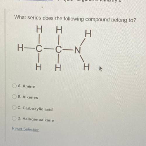 What series does the following compound belong to?