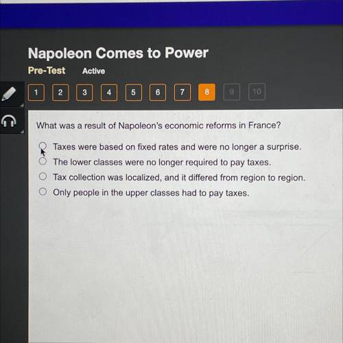 What was a result of Napoleon's economic reforms in France?