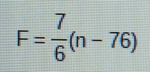 Solve for n.

The solution is n=_F+_.(Simplify your answers. Type integers or fractions.)