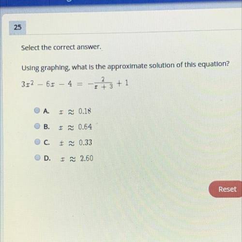 The answer isn’t C. Help me please