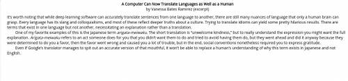 Which detail from the text best supports the idea that computers can’t always complete translation