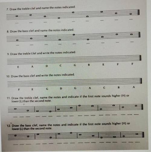 Music Theory/ please help this is due today...

1. Music is written on a _____ line staff.2. There