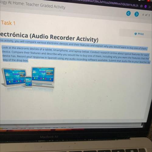 Abmit For

Score
Print
Electrónica (Audio Recorder Activity)
In this activity, you will compare va