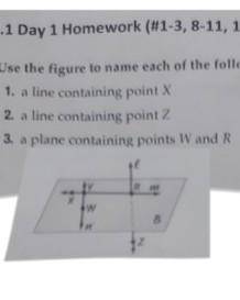 If im being honest, i have no idea how to do this.. help? :) (points,lines,planes)​