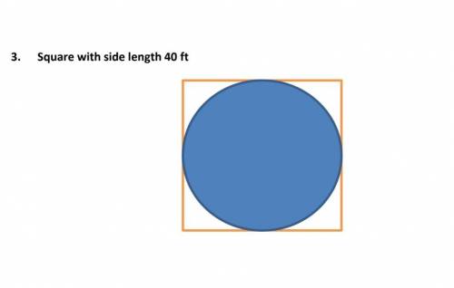 Find the probability of “landing” in the shaded region of the figures below. Round your answer to t