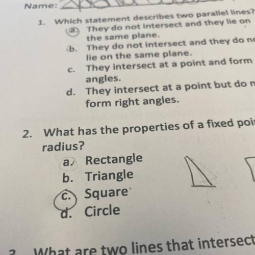 Need help with 1 and 2