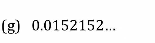 Calculate the fraction of this recurring decimal. ​