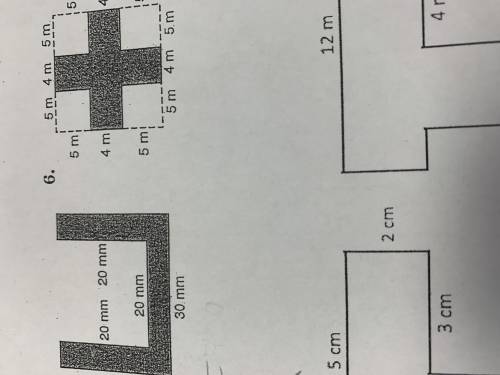 What is the area of these parallelograms?