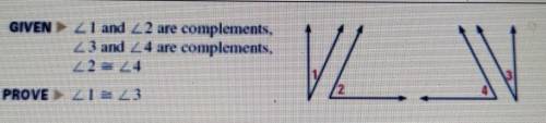 Can someone please help me with this problem? You have to figure out the statementd and the reasons