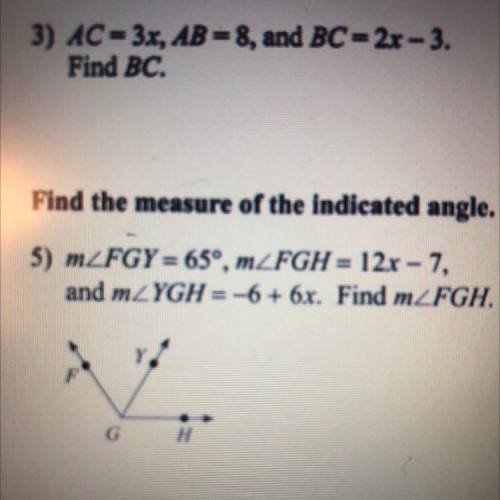 Need help with number 5