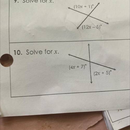 I need some help on 9 and 10