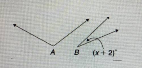 Angle A is three times the size of angle B.

The sum of the angle measures is 128 degrees.
What is