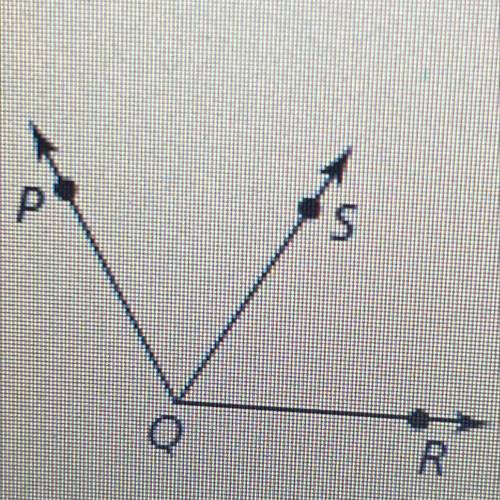 Line QS bisects ∠PQR and m∠PQR=119°
Find m∠PQS and m∠RQS.
Please explain how to do this.