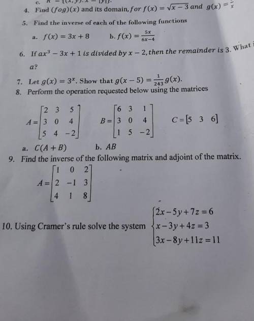 Some who can help me this questions ​