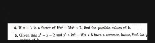 Can someone please solve no.4 from here plss I have test tomorrow