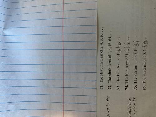 I need help with #71 to #76 ASAP please and thank you …. Could someone please help me with it… I ne