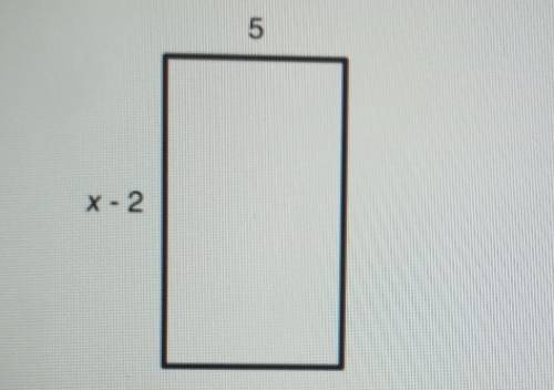 What is the perimeter of the rectangle below. Simplify your solution and write your solution in sta