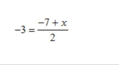 Awnser in one/two step equations