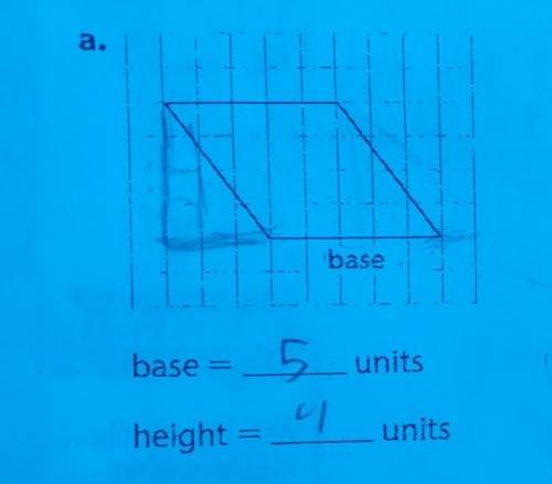In problem 2a, would the length of the height change if you messured it from a different point on t
