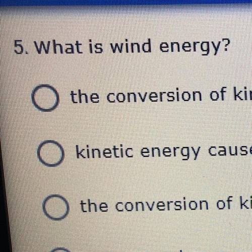 What is wind energy ?